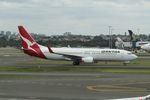 VH-VXM @ YSSY - VH-VXM Boeing 737-800 Qantas Sydney - by PhilR