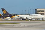 N573UP @ KMIA - UPS B744F ready to depart - by FerryPNL