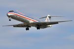 N9406W @ KORD - AMERICAN AIRLINES MD-83 N9406W 4WP, on approach KORD - by Mark Kalfas