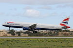 G-EUXH @ LMML - A321 G-EUXH British Airways - by Raymond Zammit