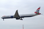 G-STBN @ KLAX - British Airways Boeing 777-336ER on approach to LAX - by Van Propeller