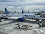 N68801 @ KLAX - B739 United Airlines Boeing 737-900 N68801 UAL1278 LAX-CUN Gate 70A - by Mark Kalfas