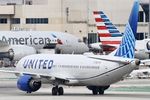 N17565 @ KLAX - B39M United Airlines Boeing 737 MAX 9 N17565 UAL1710 ORD-LAX - by Mark Kalfas