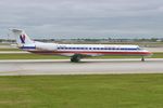 N617AE @ KORD - E145 American Eagle Embraer ERJ-145LR N617AE at ORD - by Mark Kalfas