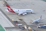 VH-OQL @ KLAX - A382 Qantas Airbus A380-842 VH-QQL at LAX - by Mark Kalfas