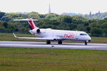 F-GRZL @ LFRB - Bombardier CRJ-700, Take off run Rwy 07R, Brest-Bretagne Airport (LFRB-BES) - by Yves-Q