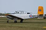 N344SG @ KOSH - Beech T-34B