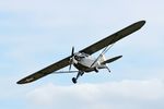 G-AXGP @ EGSU - 3681 G-AXGP 1942 Piper J3C-90 Cub Duxford - by PhilR