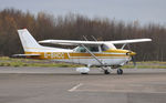 G-BHCC @ EGFH - Visiting Skyhawk. - by Roger Winser