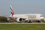 A6-EGL @ LMML - B777 A6-EGL Emirates Airlines - by Raymond Zammit