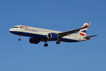 G-NEOS @ EGLL - Airbus A321-251NX landing London Heathrow. - by moxy