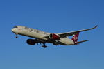G-VTEA @ EGLL - Airbus A350-1041 landing London Heathrow. - by moxy