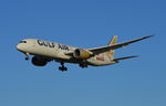 A9C-FA @ EGLL - Boeing 787-9 landing London Heathrow. - by moxy