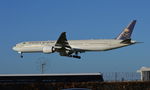 HZ-AK39 @ EGLL - Boeing 777-3FG/ER landing London Heathrow. - by moxy