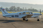 HB-PQQ @ LSZG - A winter day at Grenchen
