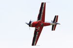 F-TGCJ @ LFSI - Extra 330SC, French Air Force aerobatic team, On display, Luxeuil-St Sauveur Air Base 116 (LFSX) - by Yves-Q