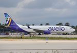 N809VL @ KFLL - Avelo B738 lined-up for departure from 10L - by FerryPNL