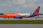 N801SY @ KMIA - Sun Country B738 for departure - by FerryPNL