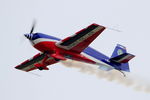 F-TGCJ @ LFSI - Extra 330SC, French Air Force aerobatic team, On display, Luxeuil-St Sauveur Air Base 116 (LFSX) - by Yves-Q