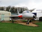 G-BWGM @ EGBP - XE665 (G-BWGM) 1955 Hawker Hunter T8C Kemble - by PhilR