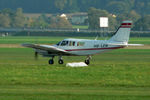 HB-LEM @ LSZG - On runway 05 Grenchen.HB-registered from 1973-10-09 until 2020-04-06. - by sparrow9