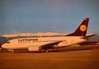 LN-BRH @ GVA - 16.10.-20.12.1990 Lufthansa - by Christophe Huybrechts