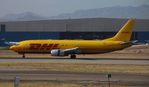 N306GT @ KTUS - DHL 734 zx CVG-TUS - looks like going into storage - by Florida Metal
