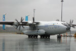 UR-09307 @ LOWW - Antonov Airlines 302, taxi holding point runway 11 via Exit 12 and Oscar...