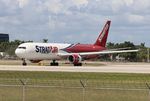 N351CM @ KMIA - Strat Air 767-300F zx MIA-SDQ - by Florida Metal