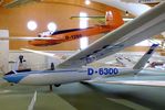 D-6300 - Akaflieg Braunschweig SB-5E, built as SB-5B in 1968, converted to SB-5E in 1973, the dorsal fairing contains a camera pointing backwards, at the Deutsches Segelflugmuseum mit Modellflug (German Soaring Museum with Model Flight), Gersfeld Wasserkuppe