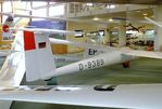 D-9389 - Glasflügel BS-1 at the Deutsches Segelflugmuseum mit Modellflug (German Soaring Museum with Model Flight), Gersfeld Wasserkuppe