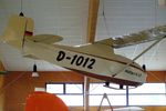 D-1012 - Hütter H-17A at the Deutsches Segelflugmuseum mit Modellflug (German Soaring Museum with Model Flight), Gersfeld Wasserkuppe