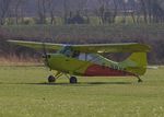 G-BRXG @ EGST - Landing at Elmsett Airfield, Suffolk - by Chris Holtby