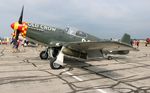 N551E @ KYIP - P-51B Old Crow zx - by Florida Metal