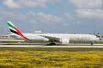 A6-EGJ @ LMML - B777 A6-EGJ Emirates Airlines - by Raymond Zammit