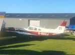 G-BSZJ @ EGST - Parked outside the hangar at Elmsett Airfield, Ipswich - by Chris Holtby