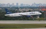N606JB @ KFLL - JBU A320 zx PSE-FLL - by Florida Metal