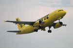 N611NK @ KDTW - NKS A320 yellow zx DTW-RSW