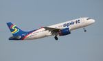 N615NK @ KFLL - NKS A320 blue/white zx - by Florida Metal