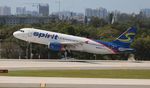 N617NK @ KFLL - NKS A320 blue/white zx FLL-SDQ - by Florida Metal