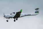 G-LDGB @ EGSH - Landing at Norwich. - by Graham Reeve