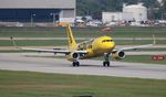 N643NK @ KDTW - NKS A320 yellow zx DTW-RSW