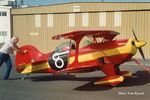 N4HR @ RTS - #8 N4HR was flown by Roger Rourke at the Reno Air Races in september 1992.