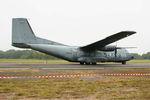 R203 @ LFRN - Transall C-160R (64-GC), Taxiing to holding point rwy 10, Rennes-St Jacques airport (LFRN-RNS) - by Yves-Q