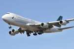 B-LJJ @ KORD - B748 Cathay Pacific Cargo Boeing 747-867F/SCD B-LJJ CPA98 JFK-ORD srriving on 28C KORD - by Mark Kalfas