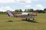 G-ASSS @ EGHP - G-ASSS 1964 Cessna 172E Skyhawk Popham - by PhilR