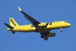N627NK @ KMCO - NKS A320 yellow zx PNS-MCO