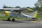 G-CITS @ EGSD - Parked at North Denes on their first ever fly-in.