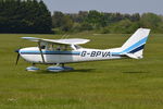 G-BPVA @ EGLM - Cessna 172F Skyhawk at White Waltham. Ex N8386U
