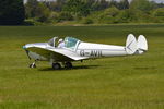 G-AVIL @ EGLM - Alon A-2 Aircoupe at White Waltham. Ex N5471E